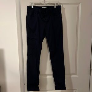 Calvin Klein Skinny Fit Navy Blue Chino Pants (32x32)
